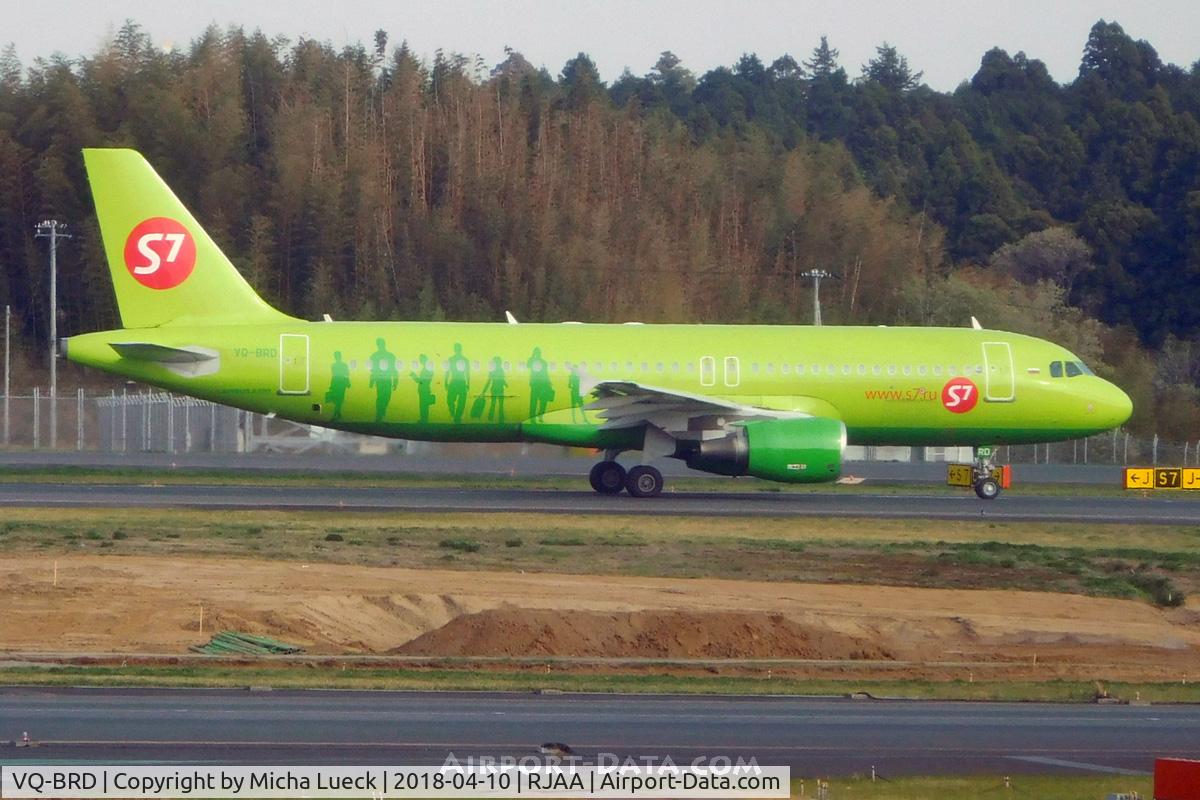 VQ-BRD, 2012 Airbus A320-214 C/N 5031, At Narita