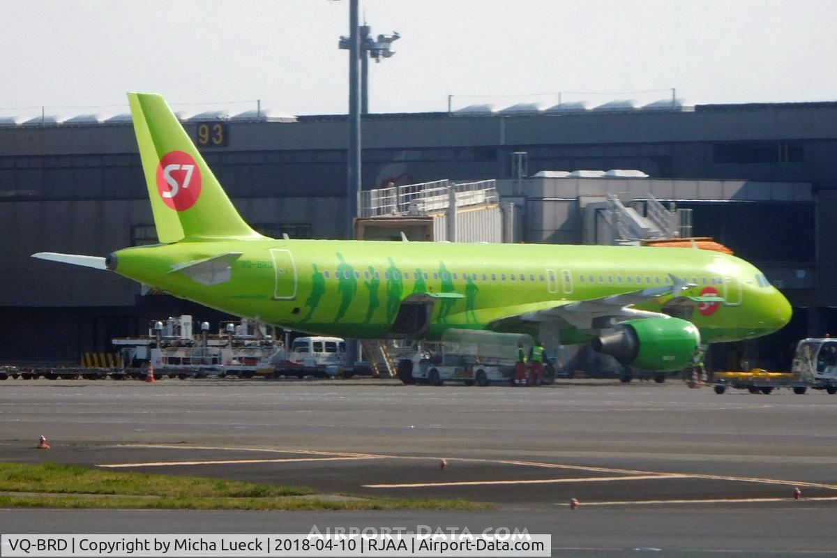 VQ-BRD, 2012 Airbus A320-214 C/N 5031, At Narita