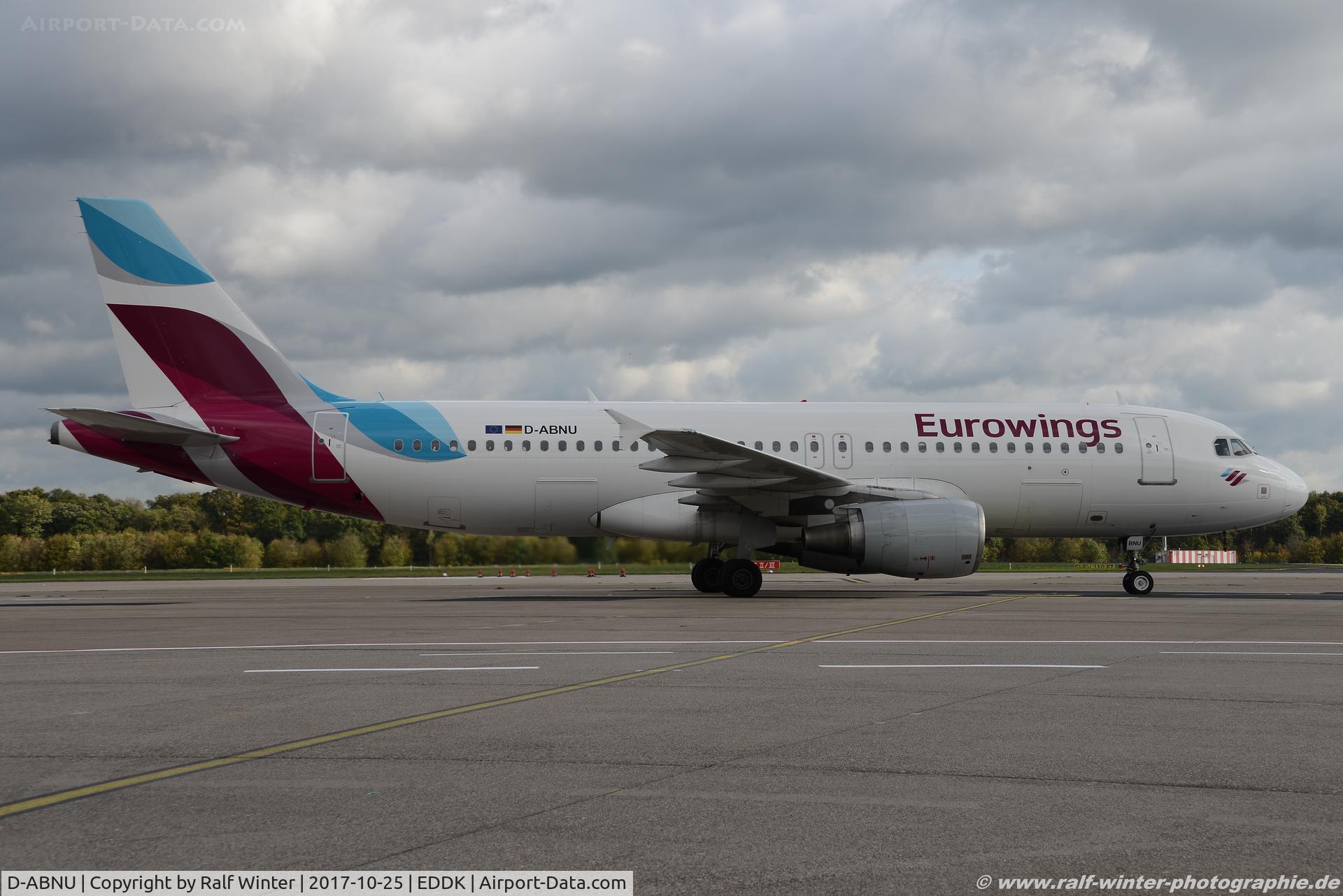 D-ABNU, 2005 Airbus A320-214 C/N 2591, Airbus A320-214 - EW EWG Eurowings ex Air Berlin - 2591 - D-ABNU - 25.10.2017 - CGN