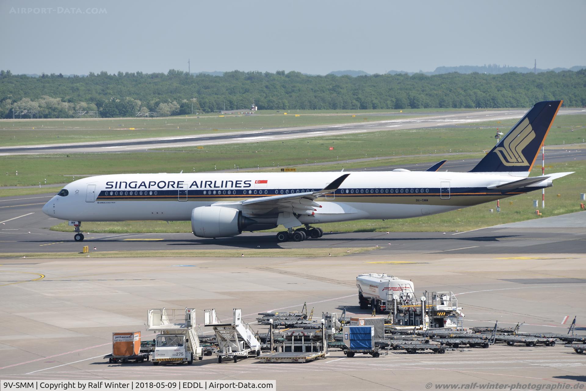 9V-SMM, 2017 Airbus A350-941 C/N 099, Airbus A350-941 - SQ SIA Singapore Airlines - 99 - 9V-SMM - 09.05.2018 - DUS