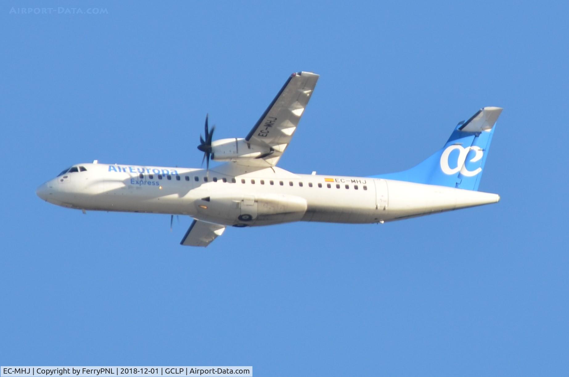 EC-MHJ, 2011 ATR 72-212A C/N 982, Air Europa ATR72