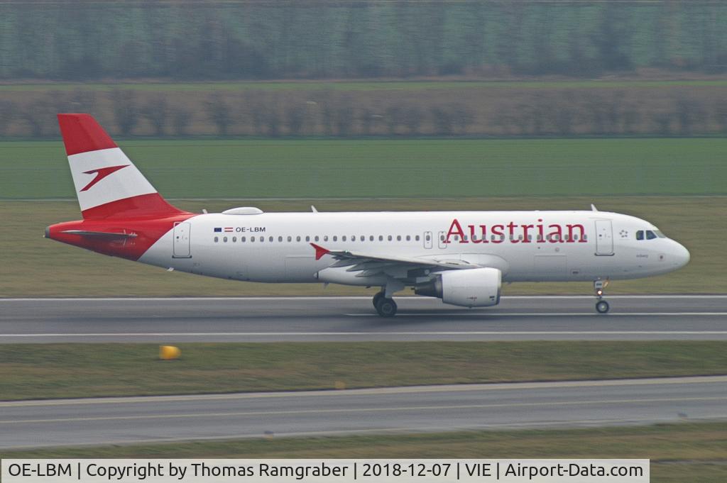 OE-LBM, 2001 Airbus A320-214 C/N 1504, Austrian Airlines Airbus A320