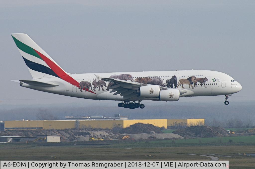 A6-EOM, 2015 Airbus A380-861 C/N 187, Emirates Airbus A380
