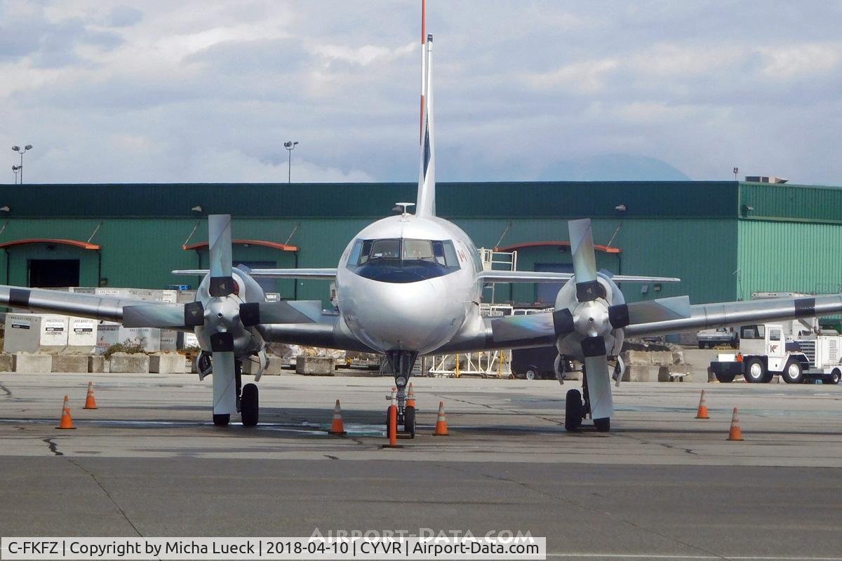 C-FKFZ, 1954 Convair 580(F) C/N 151, At Vancouver