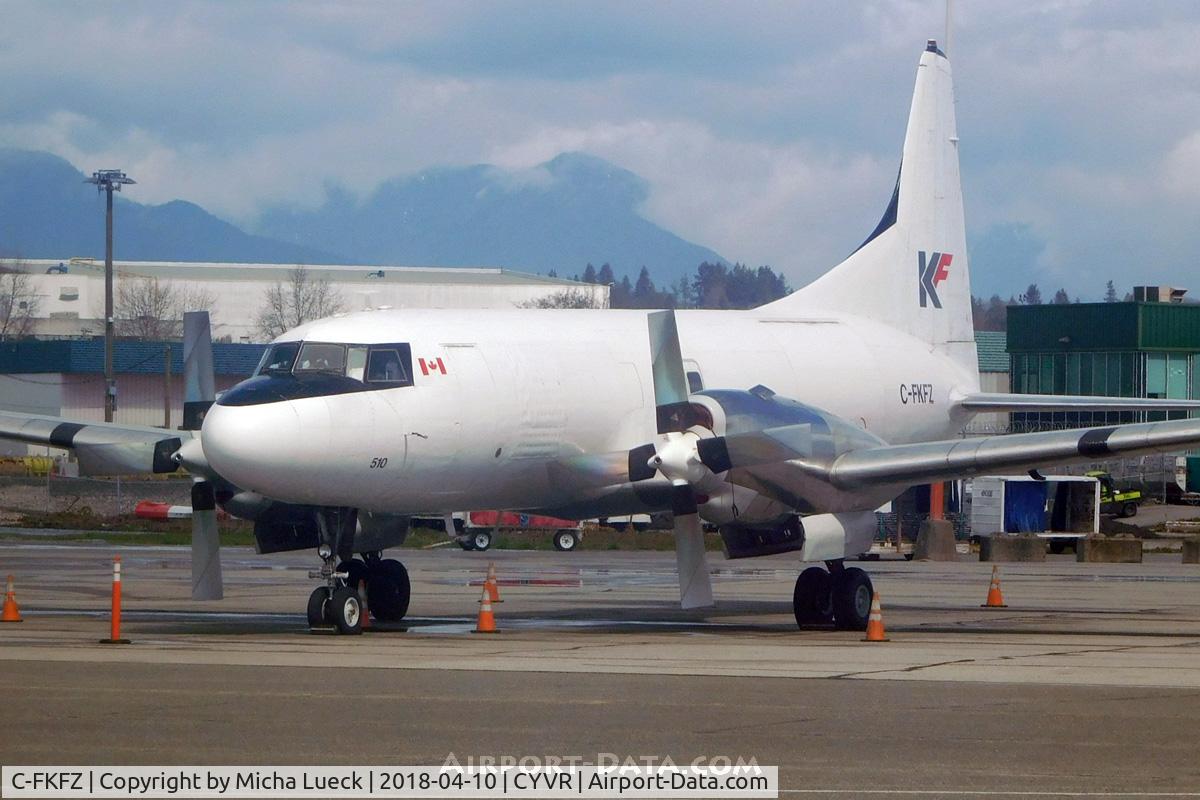C-FKFZ, 1954 Convair 580(F) C/N 151, At Vancouver