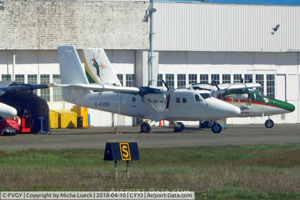 C-FVGY, 2013 Viking DHC-6-400 Twin Otter C/N 886, At Victoria