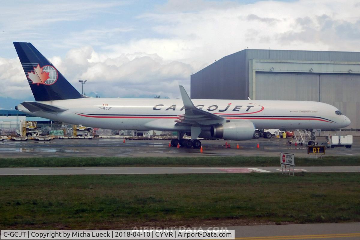 C-GCJT, 1991 Boeing 757-223 C/N 24605, At Vancouver