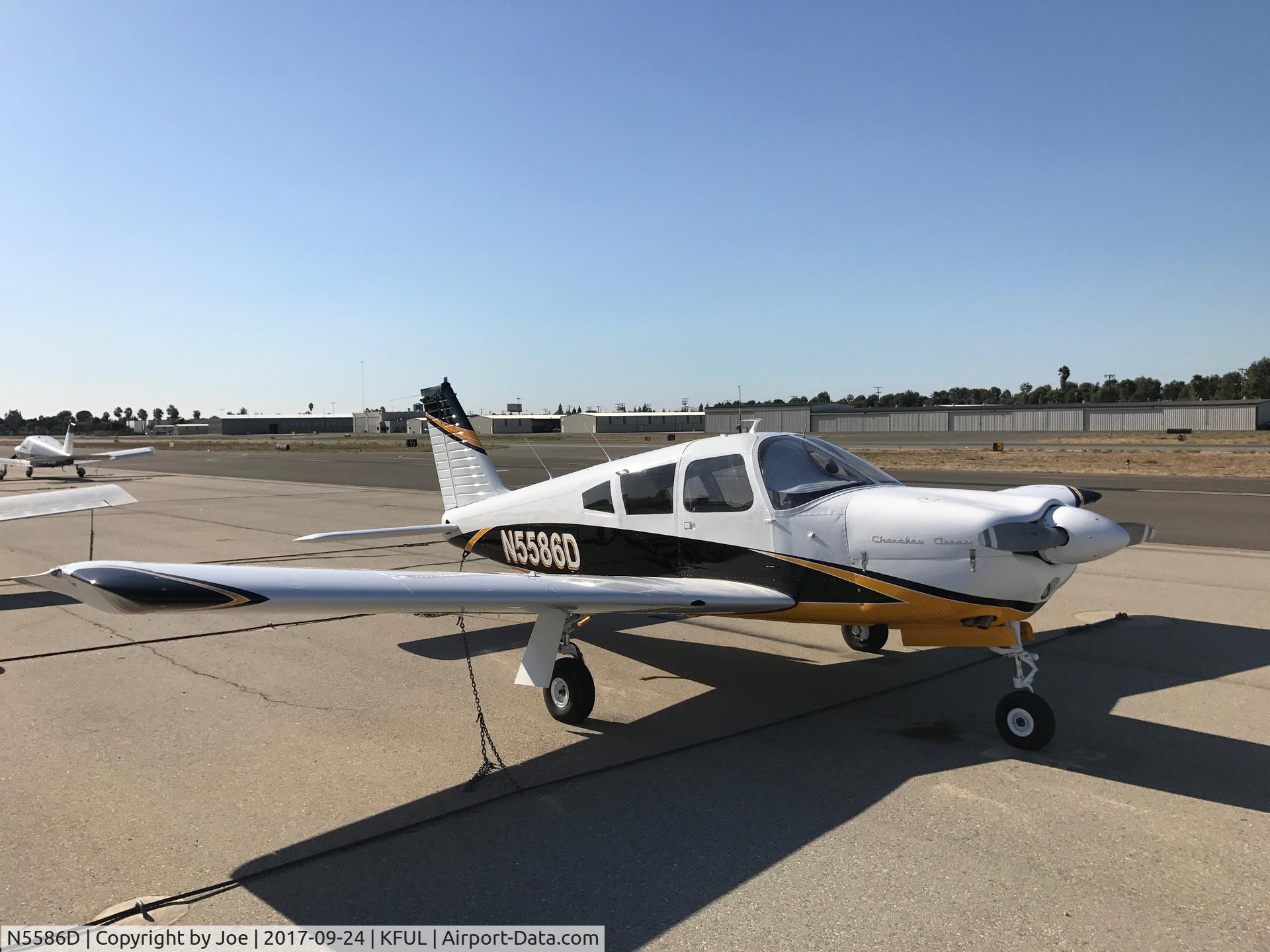N5586D, 1967 Piper PA-28R-180 Cherokee Arrow C/N 28R-30116, N5586D