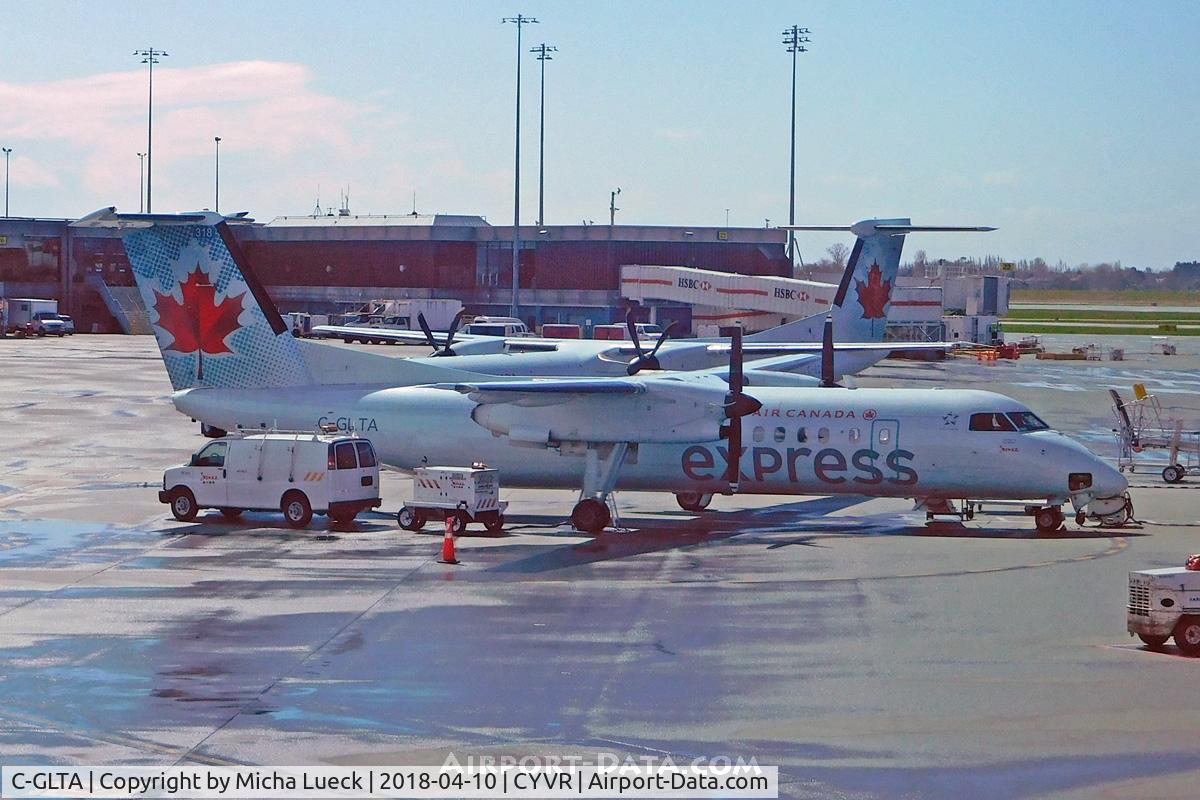 C-GLTA, 1989 De Havilland Canada DHC-8-301 Dash 8 C/N 154, At Vancouver