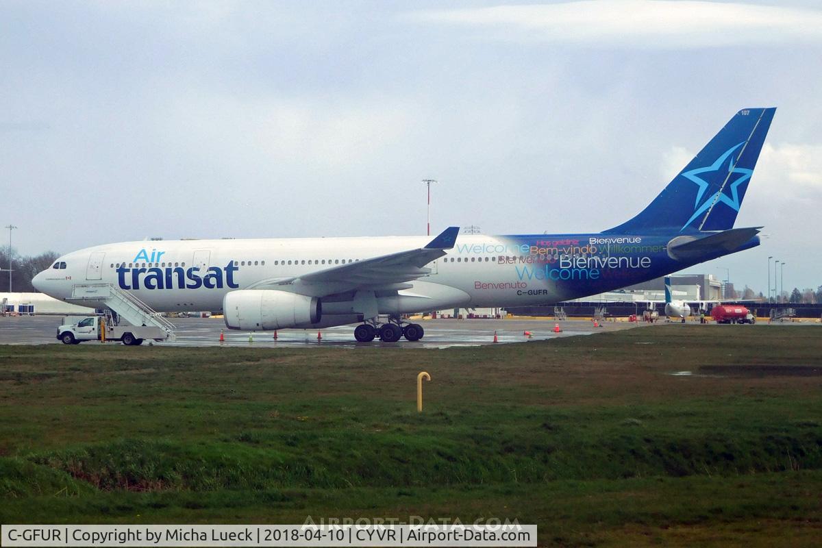 C-GFUR, 2000 Airbus A330-343 C/N 344, At Vancouver