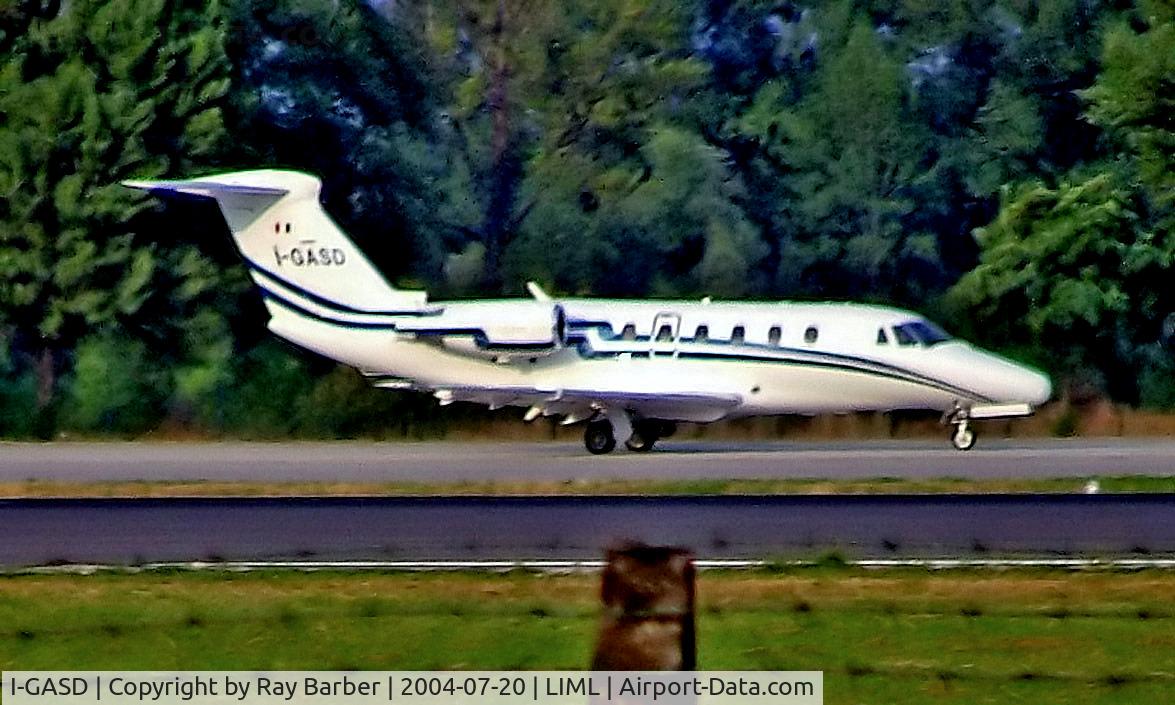 I-GASD, 1984 Cessna 650 Citation III C/N 650-0037, I-GASD   Cessna Citation III [650-0037] Milan-Linate~I 20/07/2004