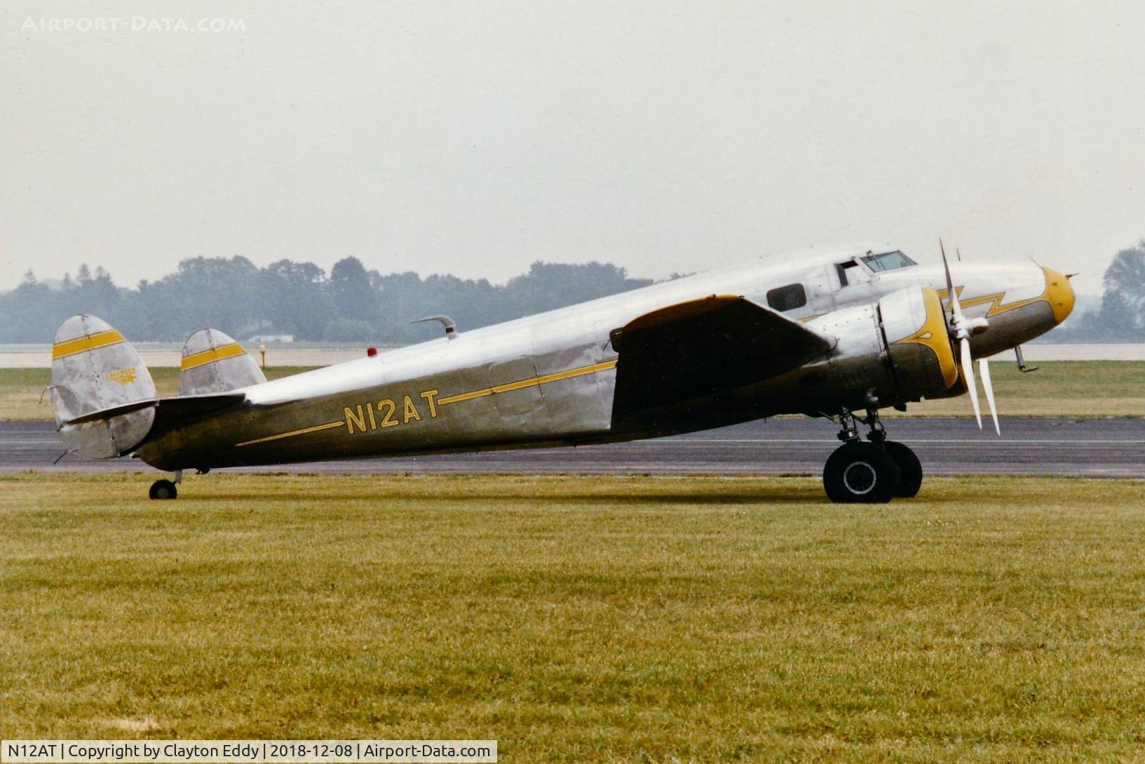 N12AT, Lockheed 12A Electra Junior C/N 1217, N12AT 19??