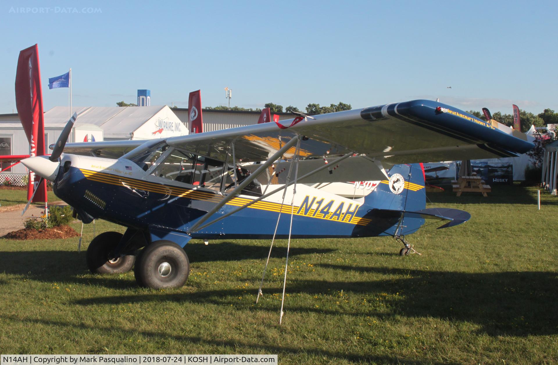 N14AH, 2018 Aviat A-1C-200 Husky C/N 3308, Aviat A-1C-200