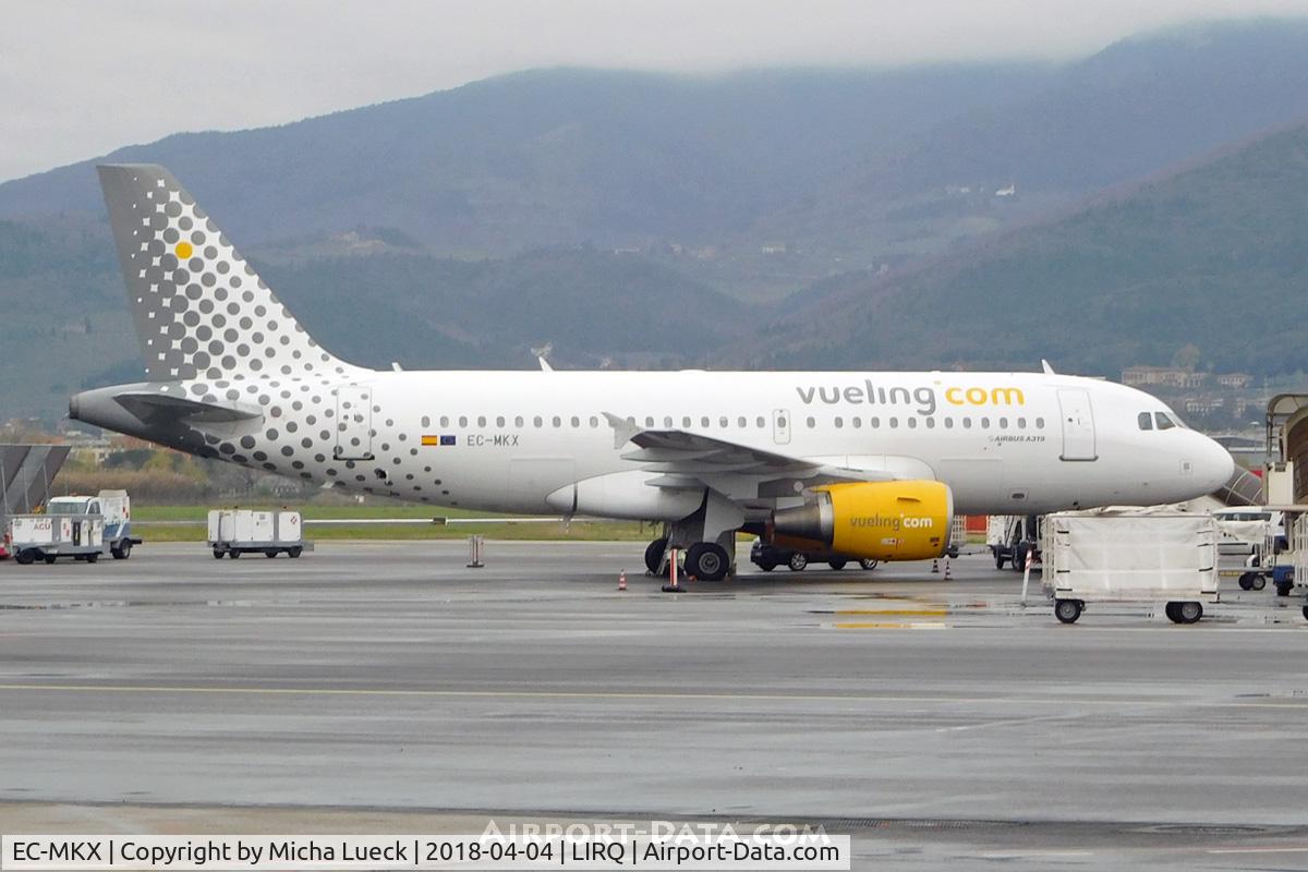 EC-MKX, 2007 Airbus A319-111 C/N 3054, At Florence