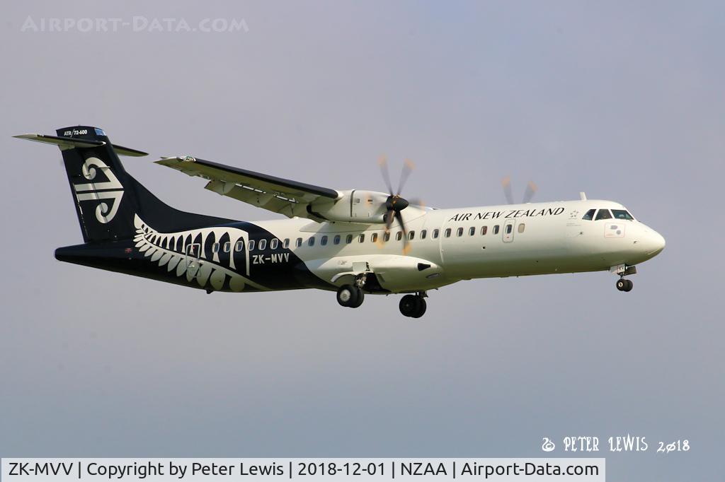 ZK-MVV, 2018 ATR 72-212A C/N 1507, Mount Cook Airline Ltd., Christchurch