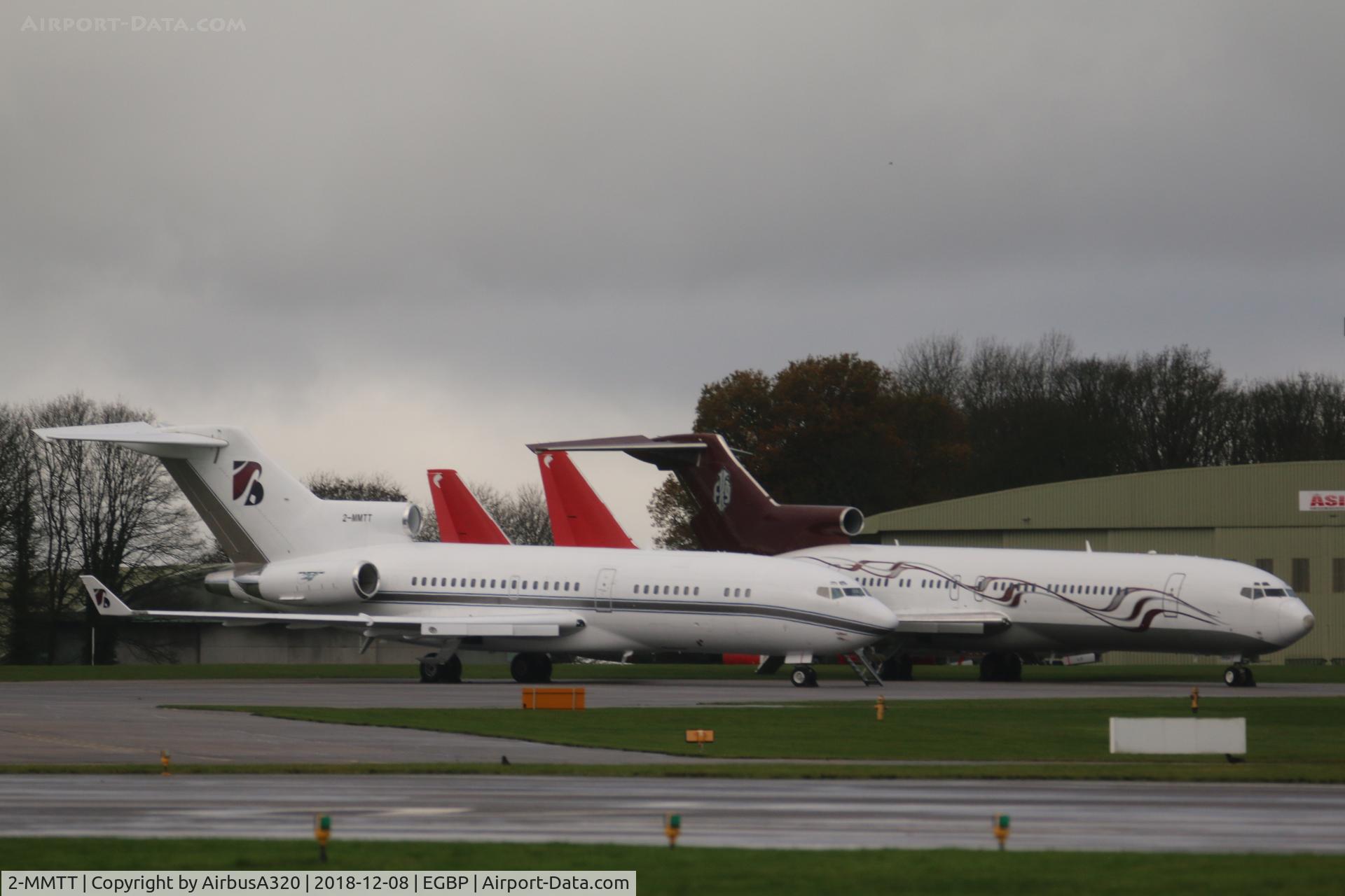 2-MMTT, 1966 Boeing 727-76 C/N 19254, Sharing ramp with another Kemble resident 727 M-FTOH