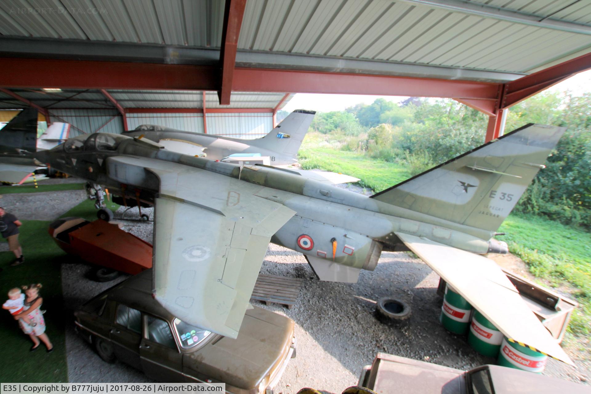E35, Sepecat Jaguar E C/N E35, preserved
