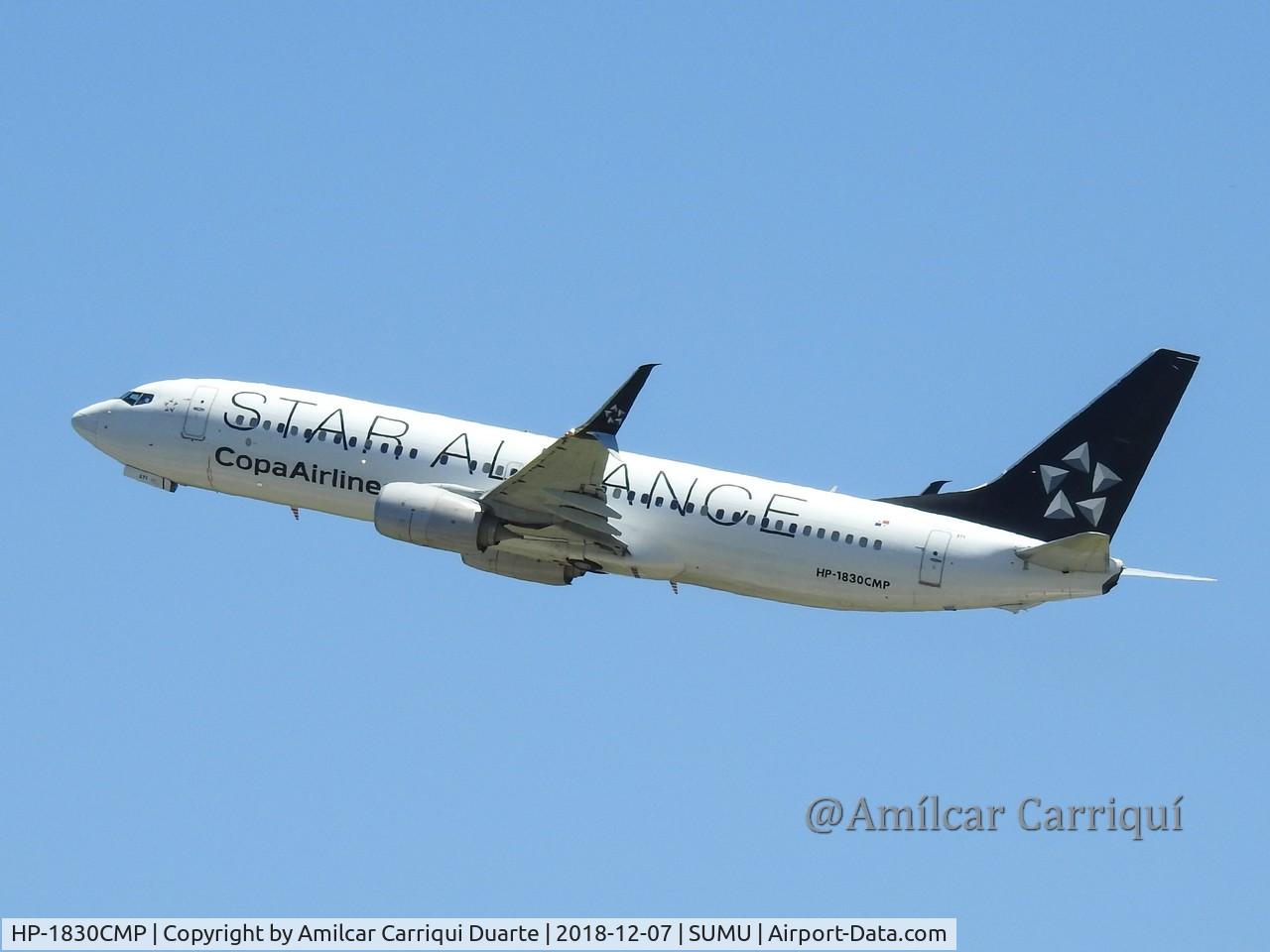 HP-1830CMP, 2013 Boeing 737-8V3 C/N 40781, Take off from SUMU