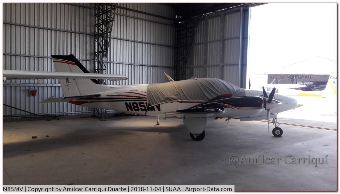 N85MV, 2018 Beechcraft G58 Baron C/N TH-2506, Inside Hangar in SUAA