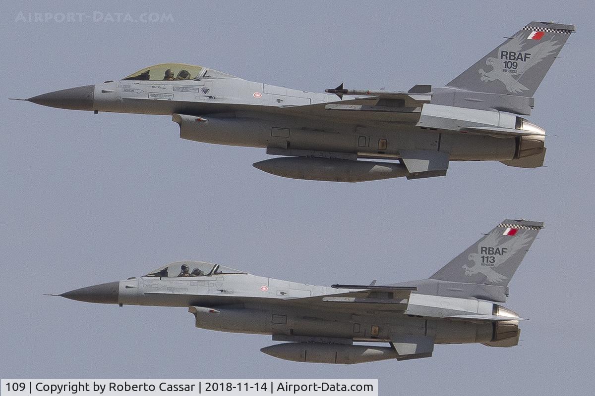109, Lockheed Martin F-16C Fighting Falcon C/N AC-5, BIAS 2018 - SAKHIR AIRBASE OBKH