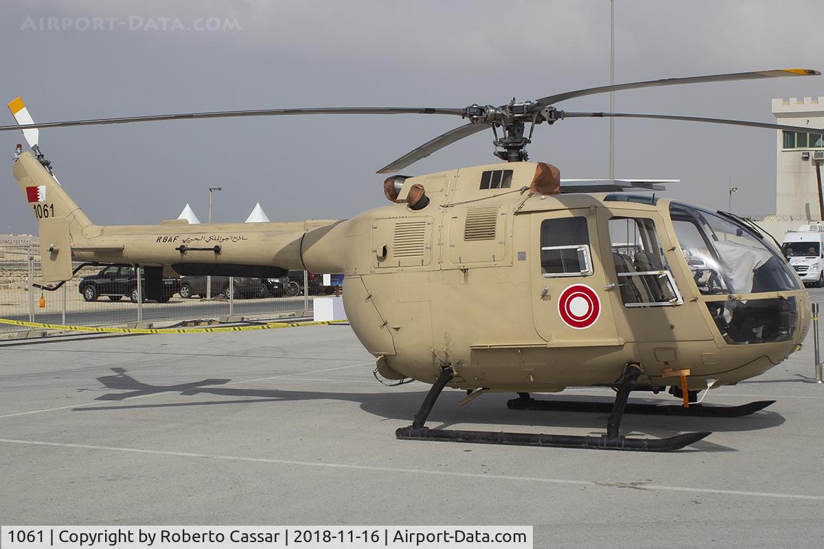 1061, MBB Bo.105C C/N S-252, BIAS 2018 - SAKHIR AIRBASE OBKH