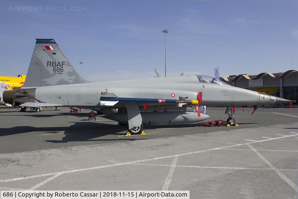 686, 1985 Northrop F-5E Tiger II C/N HY.1006, BIAS 2018 - SAKHIR AIRBASE OBKH