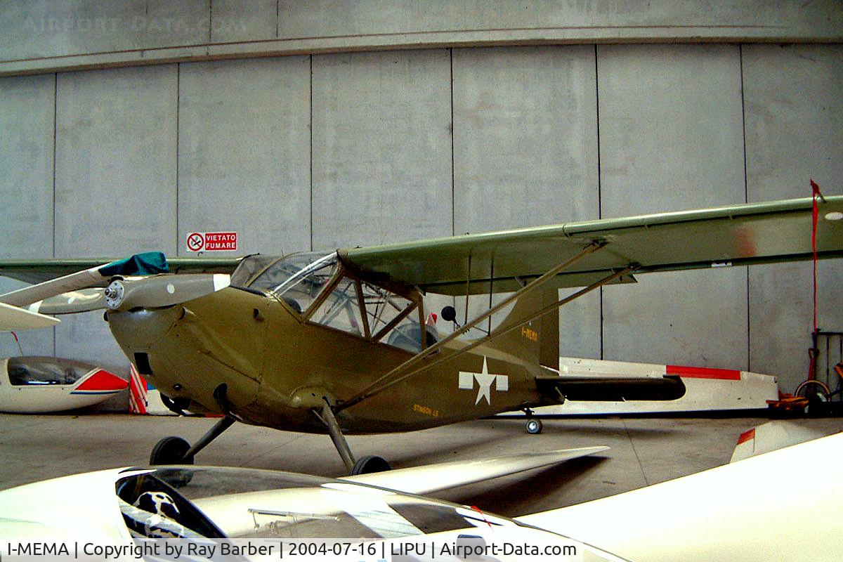 I-MEMA, 1940 Stinson L-5 Sentinel C/N Not found I-MEMA, I-MEMA   Stinson L-5 Sentinel [Unknown] Padova~I 16/07/2004