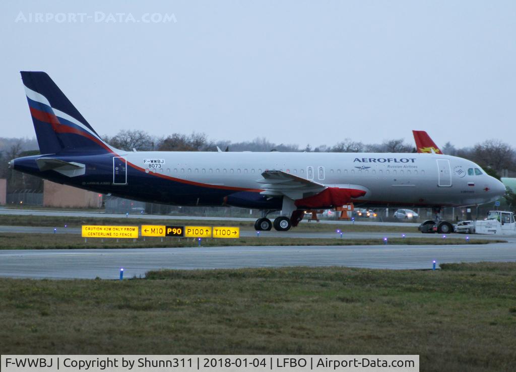 F-WWBJ, 2018 Airbus A320-214 C/N 8073, C/n 8073 - To be VP-BIY