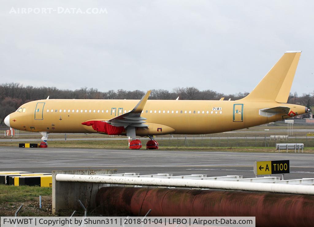 F-WWBT, 2016 Airbus A320-251N C/N 7181, C/ 7181 - Frontier Airlines 'Flo the Flamingo' ntu... Stored in storage c/s without registration... For SalamAir