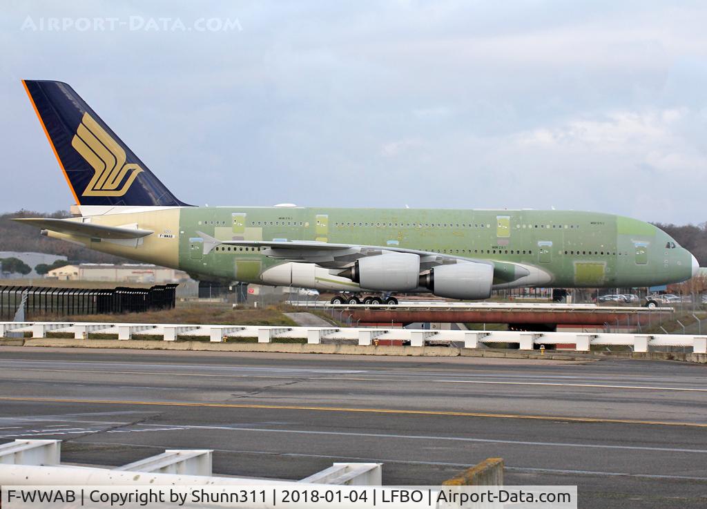 F-WWAB, 2017 Airbus A380-841 C/N 0253, C/n 0253 - For Singapore Airlines