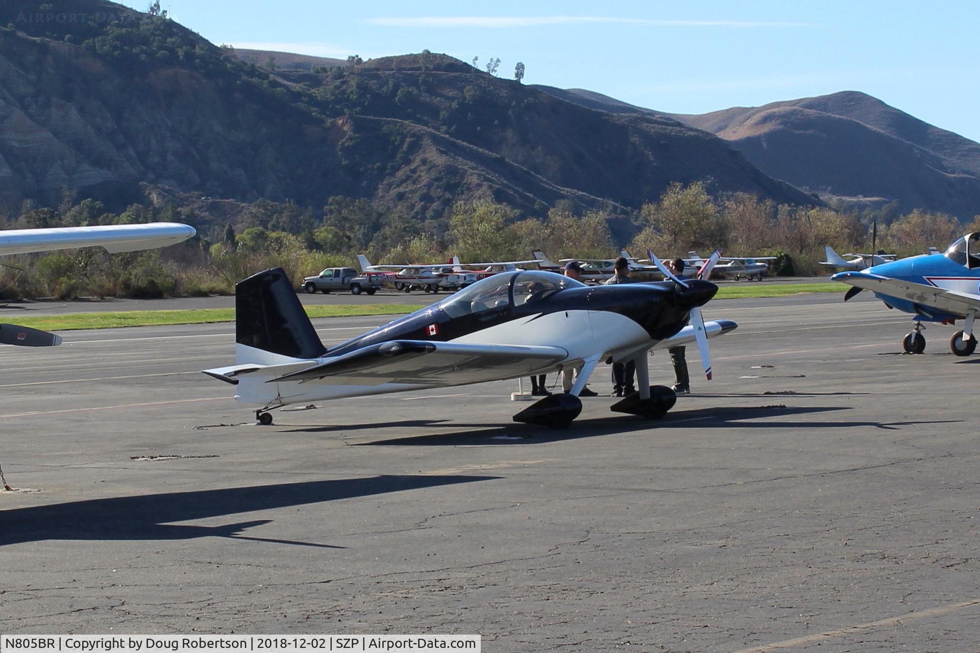 N805BR, 2016 Vans RV-7 C/N 71694, 2016 BRIGGS VANs RV-7, Lycoming IO-375-M1S, on Transient Ramp