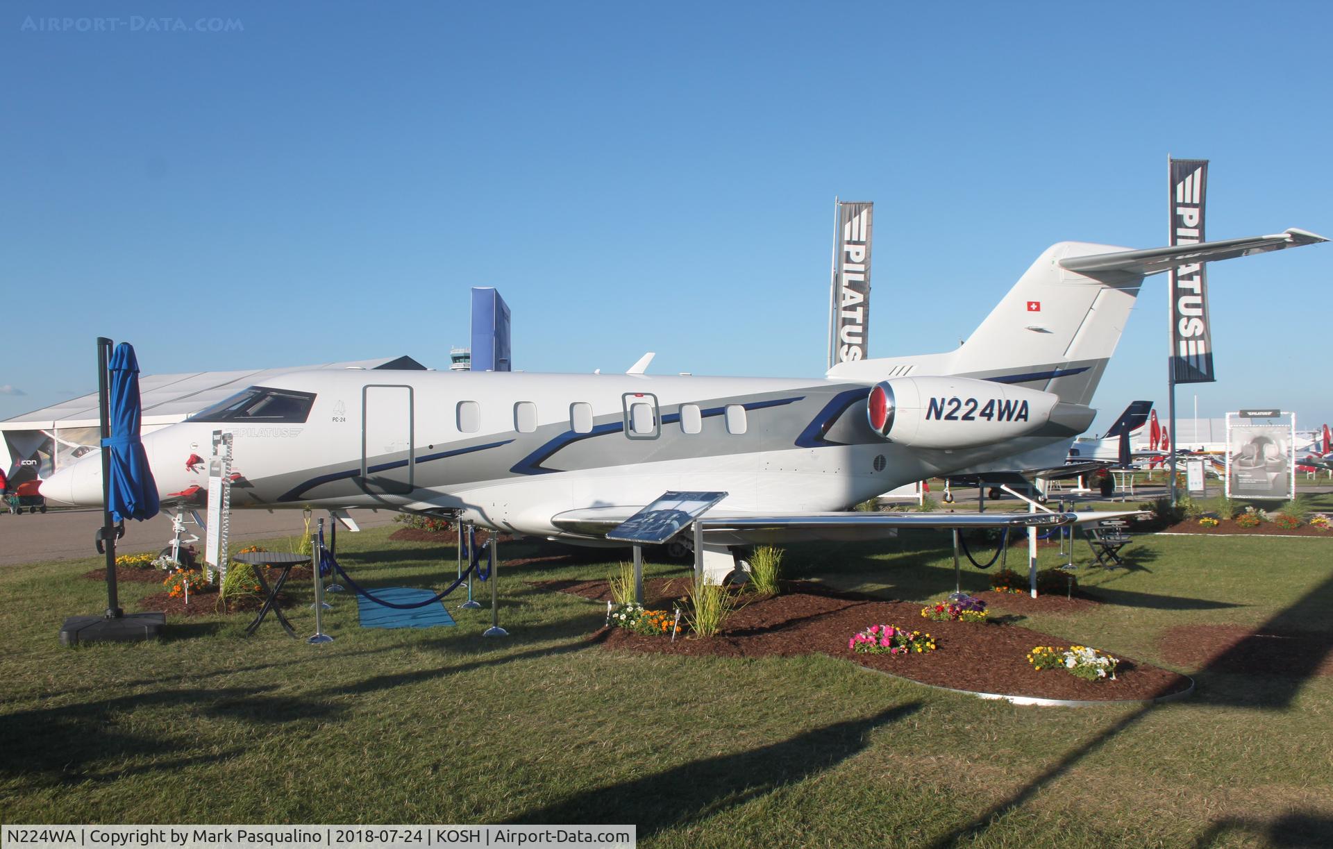 N224WA, 2017 Pilatus PC-24 C/N 102, Pilatus PC-24