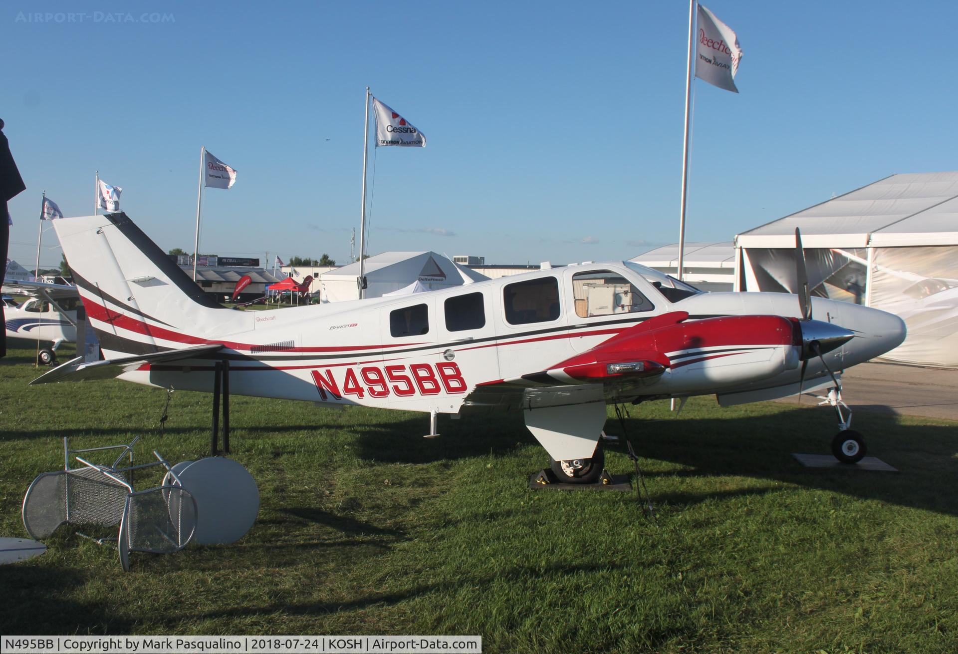 N495BB, 2018 Beech G58 C/N TH-2495, Beech G58