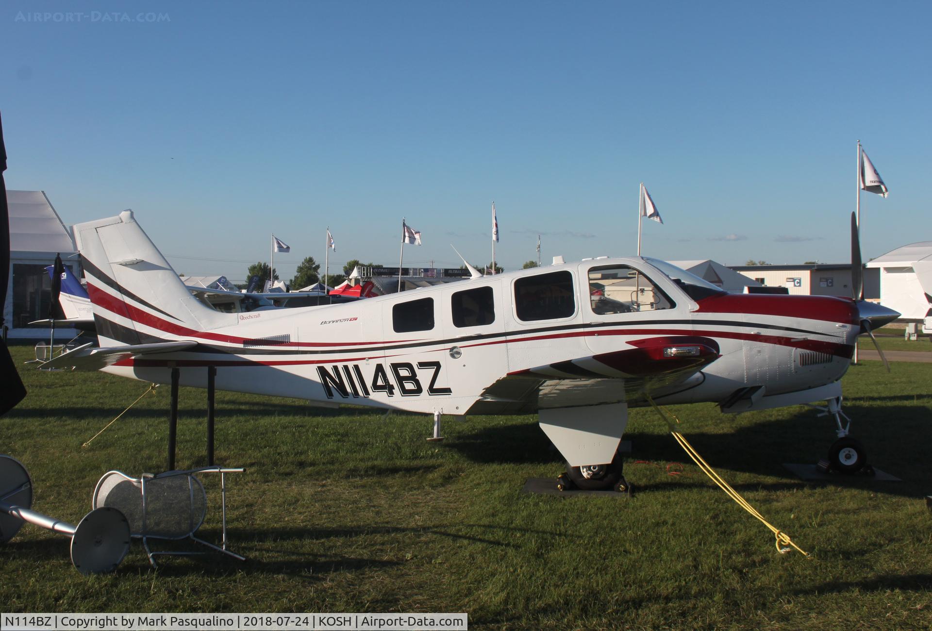 N114BZ, 2018 Beech G36 Bonanza C/N E-4114, Beech G36