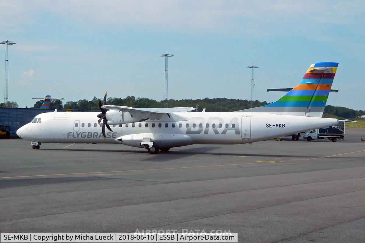 SE-MKB, 2015 ATR 72-212A C/N 1308, At Bromma