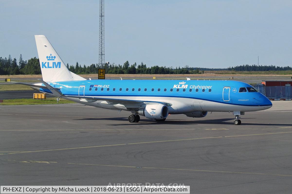 PH-EXZ, 2018 Embraer 175STD (ERJ-170-200) C/N 17000723, At Gothenburg