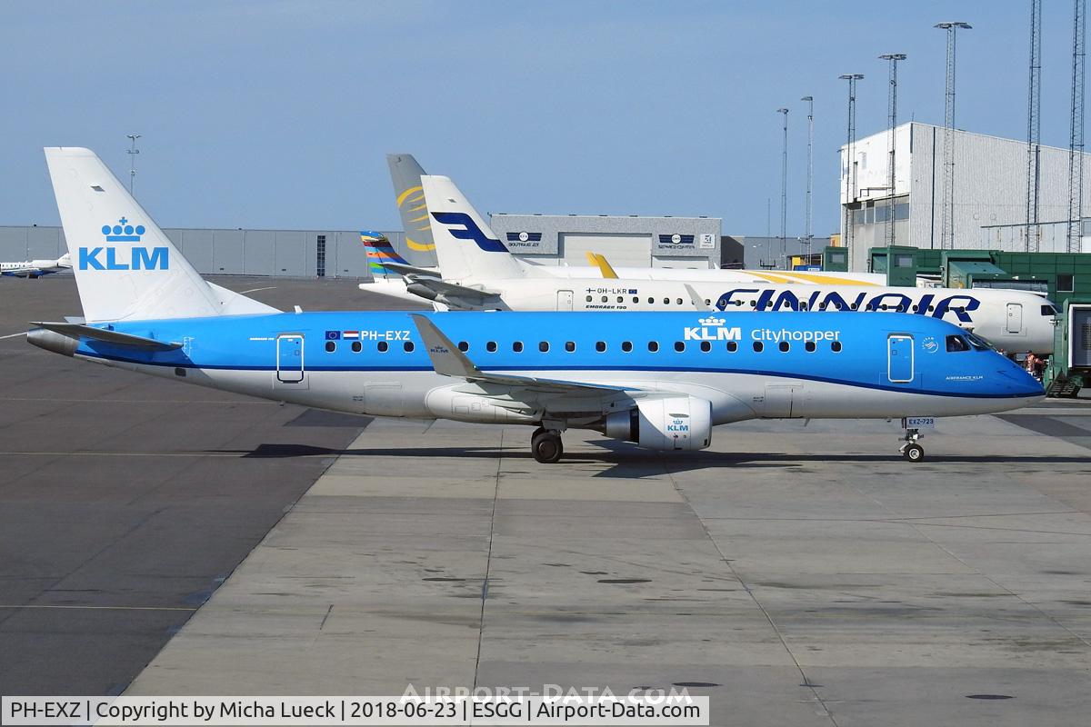 PH-EXZ, 2018 Embraer 175STD (ERJ-170-200) C/N 17000723, At Gothenburg