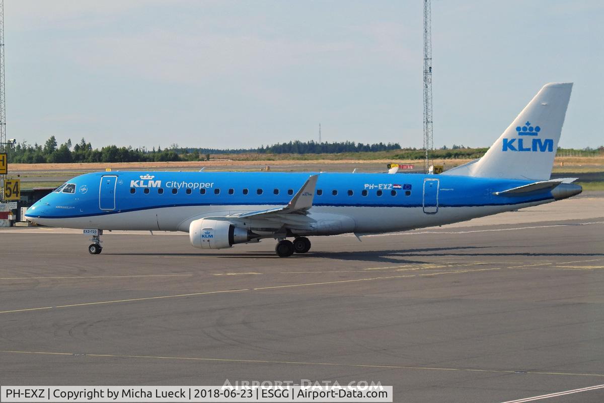 PH-EXZ, 2018 Embraer 175STD (ERJ-170-200) C/N 17000723, At Gothenburg