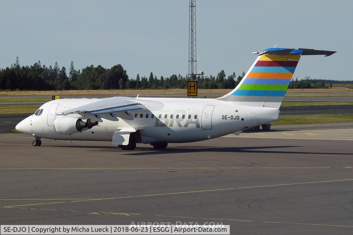 SE-DJO, 1992 British Aerospace BAe.146-200 C/N E2226, At Gothenburg
