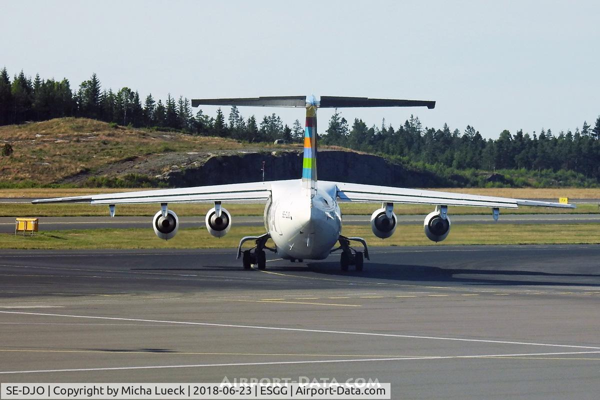 SE-DJO, 1992 British Aerospace BAe.146-200 C/N E2226, At Gothenburg