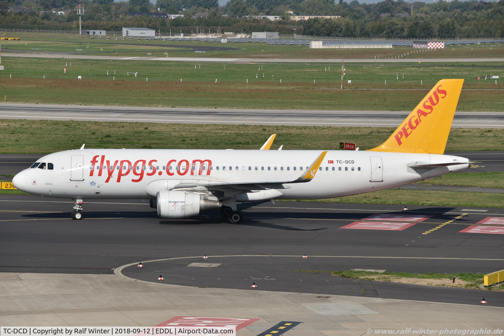 TC-DCD, 2014 Airbus A320-214 C/N 5994, Airbus A320-214(W) - H9 PGT Pegasus - 5995 - TC-DCD - 12.09.2018 - DUS