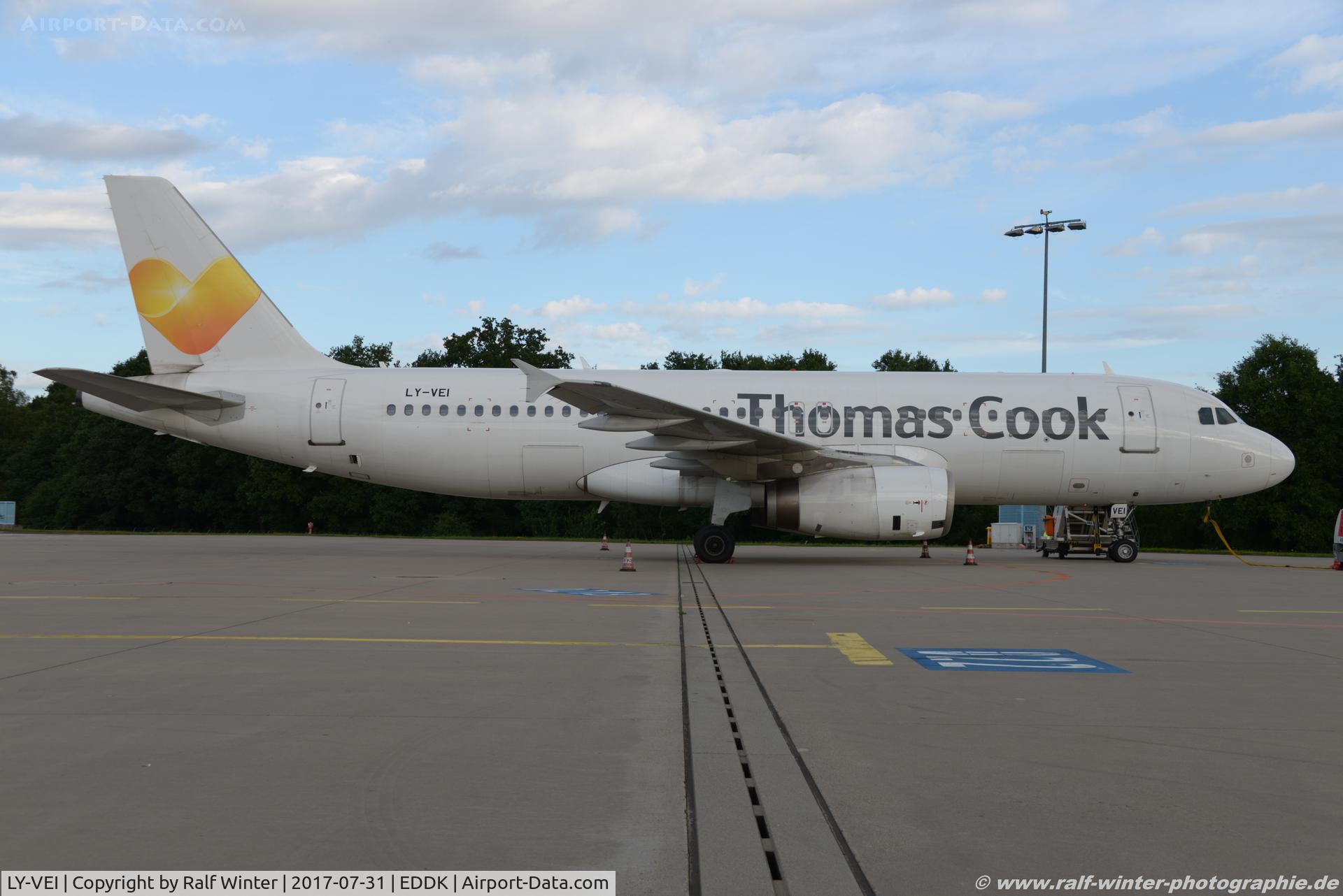 LY-VEI, 1998 Airbus A320-233 C/N 0902, Airbus A320-233 - N9 NVD Avion Express Thomas Cokk Airlines Livery - 902 - LY-VEI - 31.07.2017 - CGN