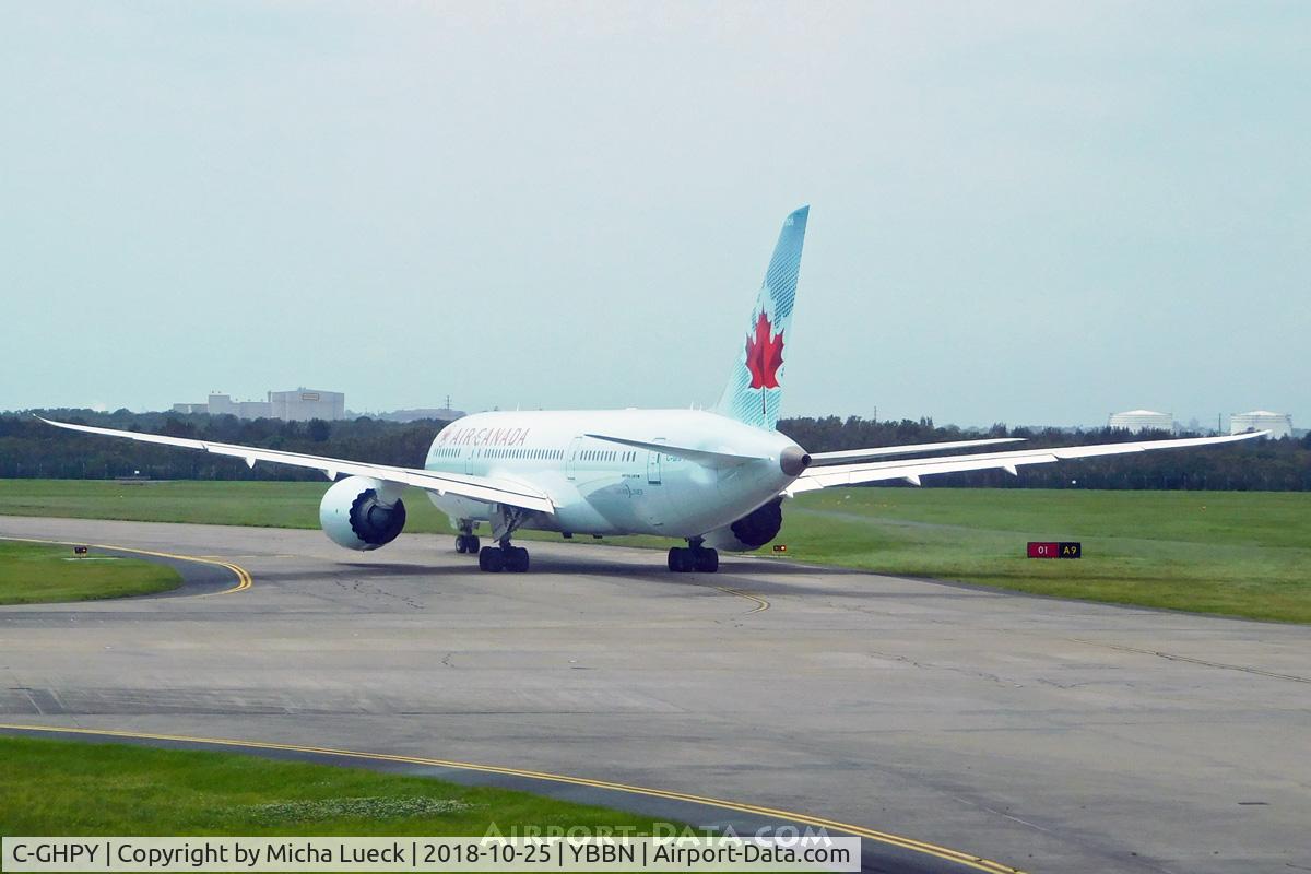 C-GHPY, 2014 Boeing 787-8 Dreamliner C/N 35262, At Brisbane