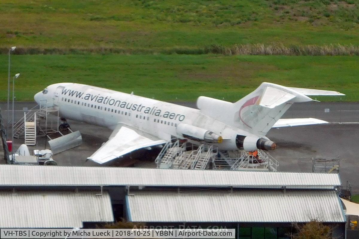 VH-TBS, 1969 Boeing 727-77 C/N 20278, At Brisbane