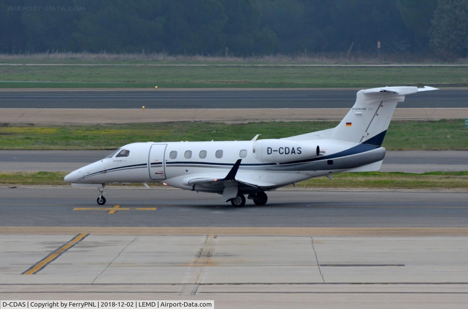 D-CDAS, 2015 Embraer EMB-505 Phenom 300 C/N 50500317, DAS Private Jets EMB505