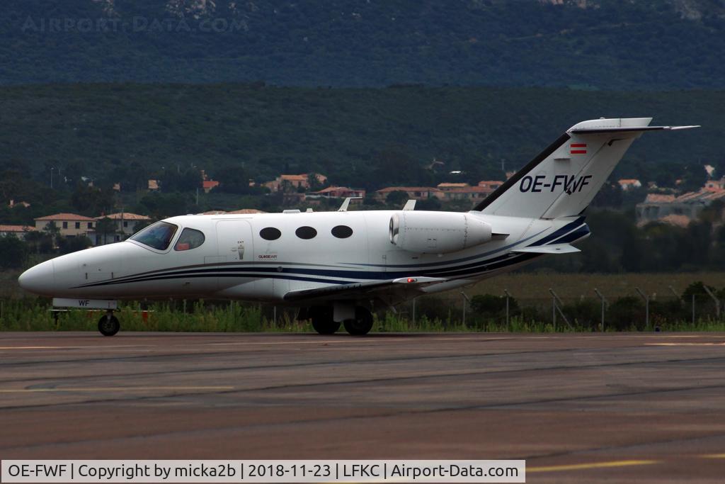 OE-FWF, 2007 Cessna 510 Citation Mustang Citation Mustang C/N 510-0048, Taxiing