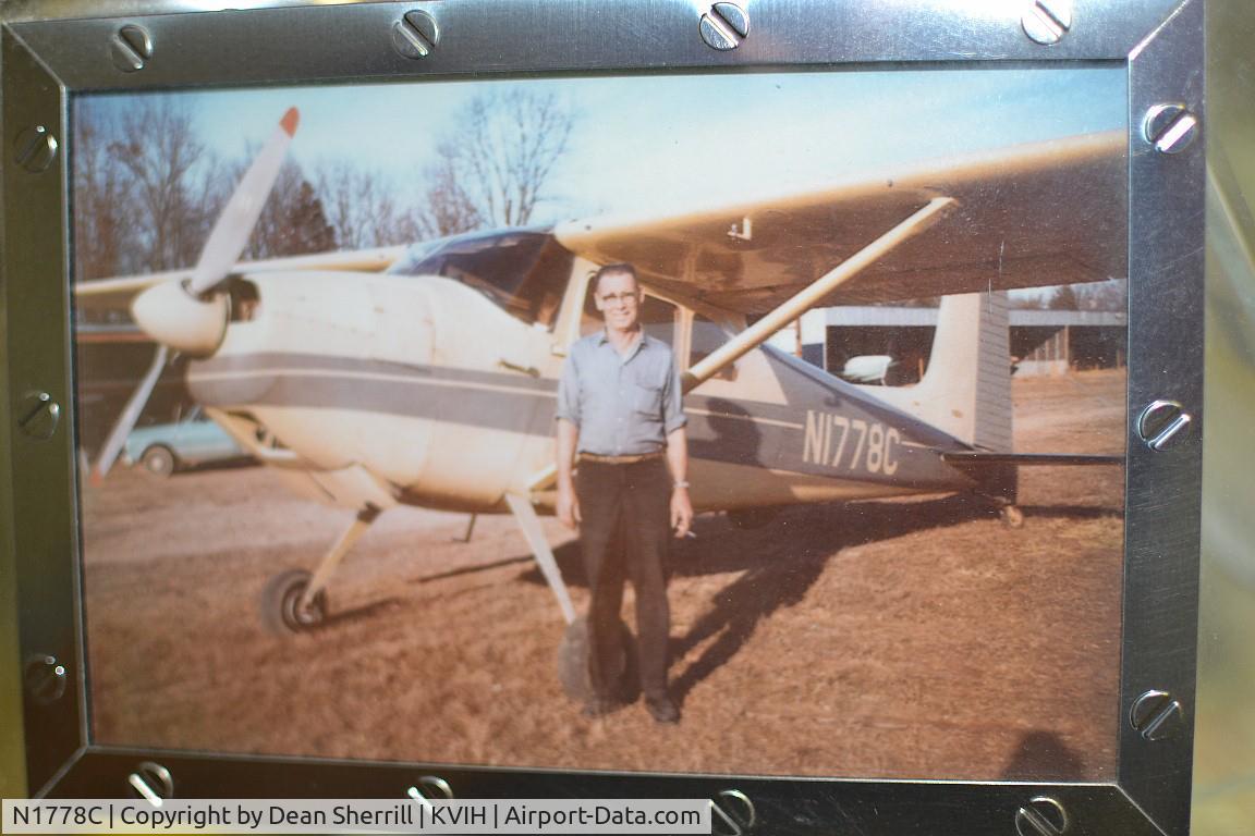 N1778C, 1953 Cessna 180 C/N 30478, My late Grandfather, Wilson Sherrill