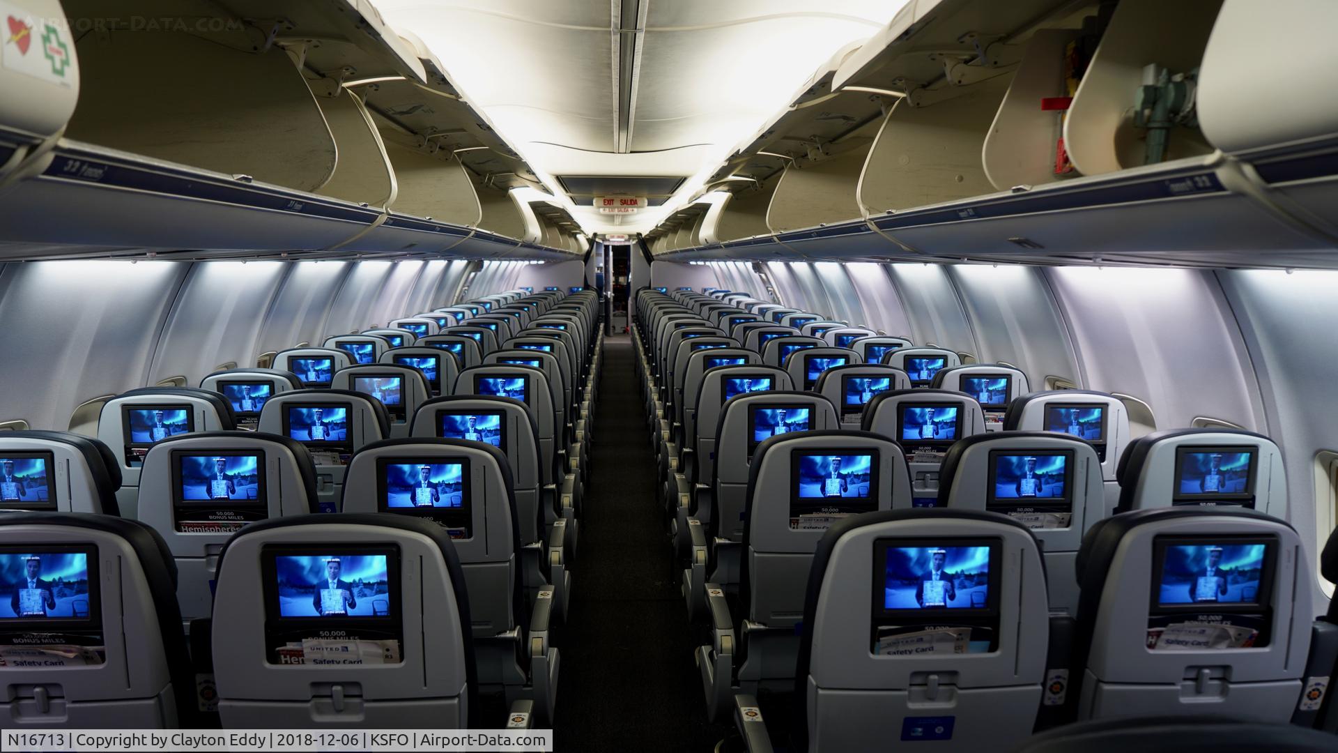 N16713, 1998 Boeing 737-724 C/N 28784, Guam Special SFO 2018.
