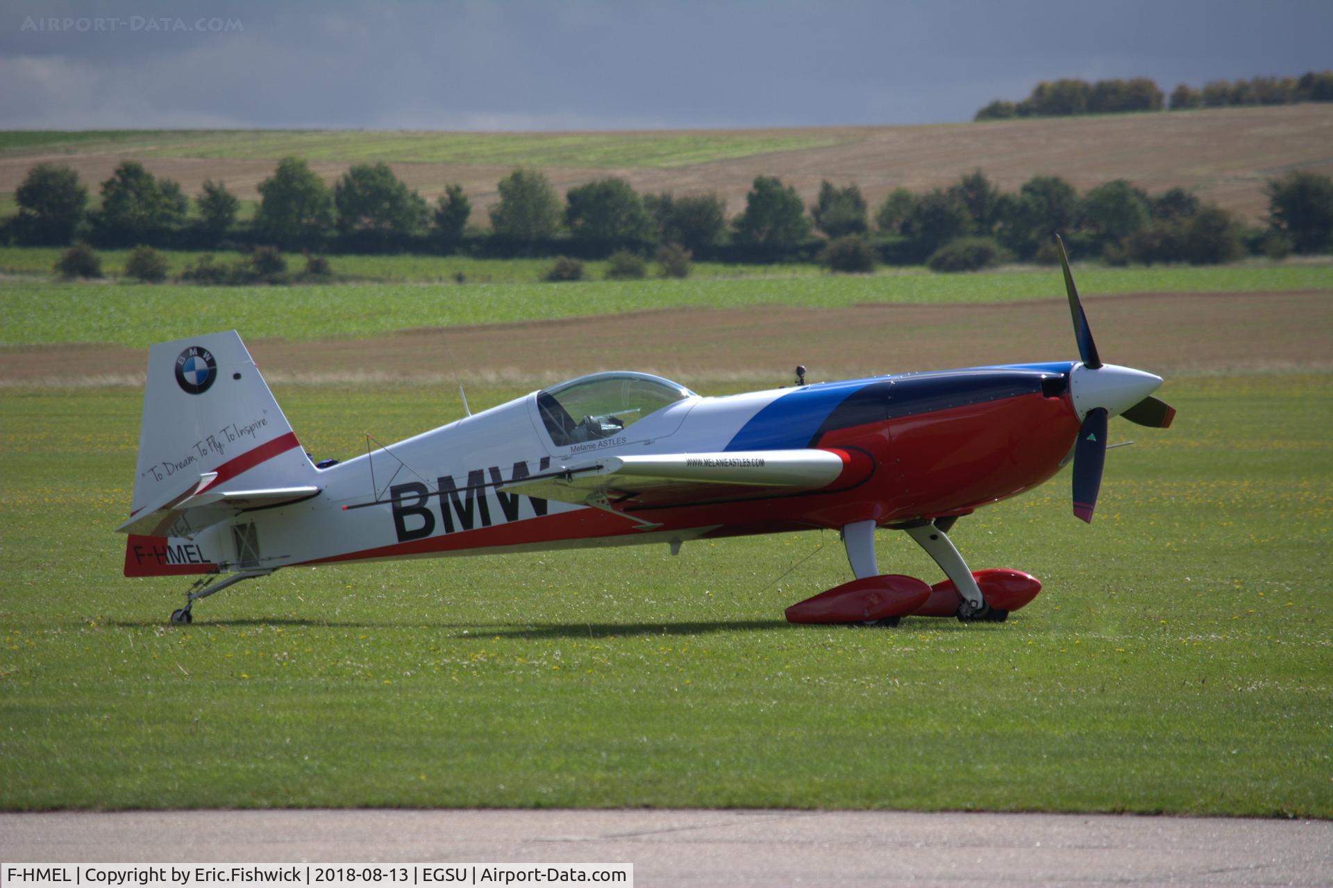F-HMEL, Extra EA-330SC C/N SC065, 3. F-HMEL visiting The Imperial War Museum, Duxford - Aug. 2017.