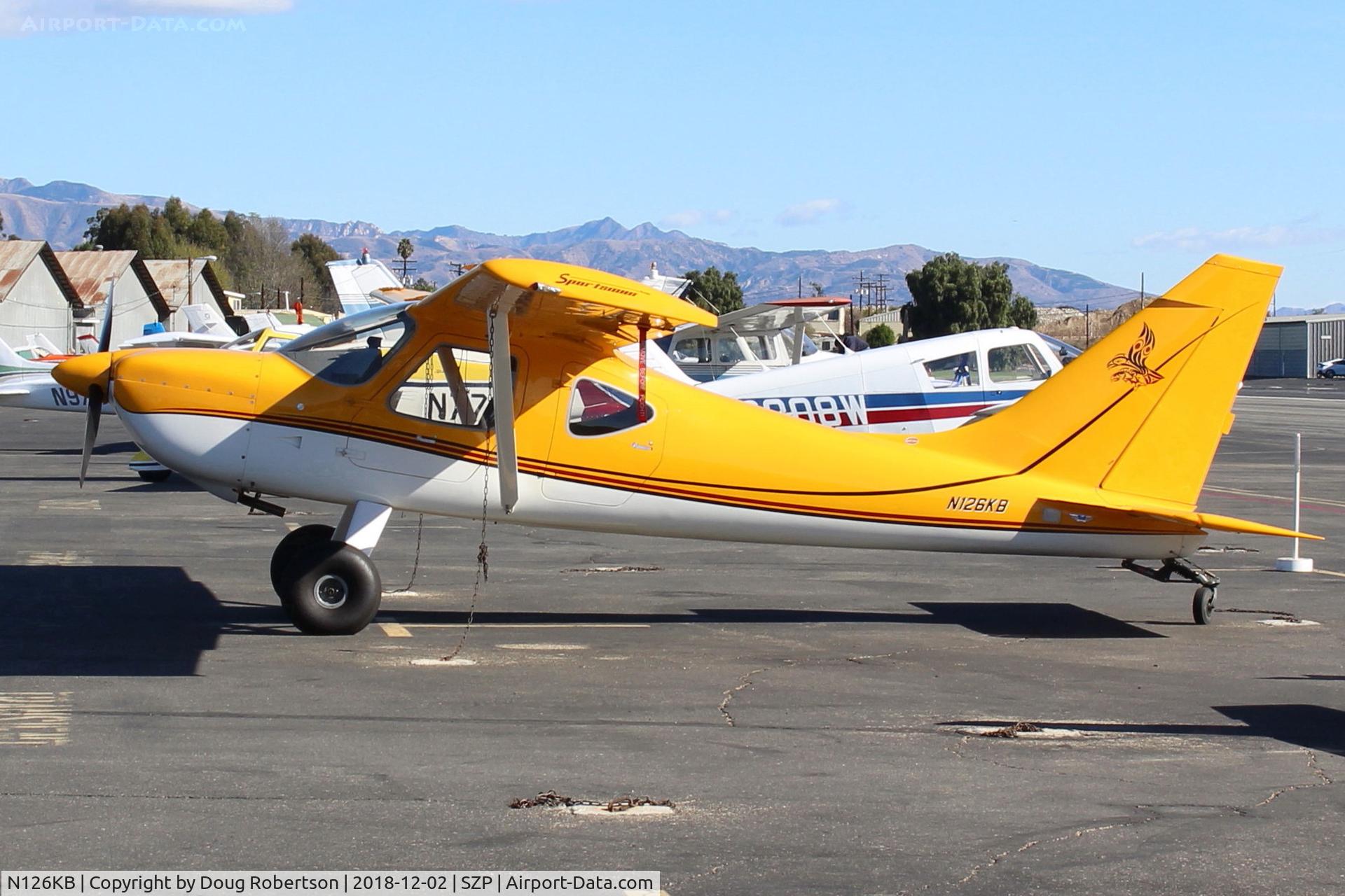 N126KB, 2007 Glasair Sportsman 2+2 C/N 7232, 2007 WAG-AERO 2+2 SPORTSMAN, LYCOMING YIO-390? on Transient Ramp